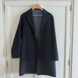Theory Double Cloth Wool Cashmere Coat Delaney New Divide